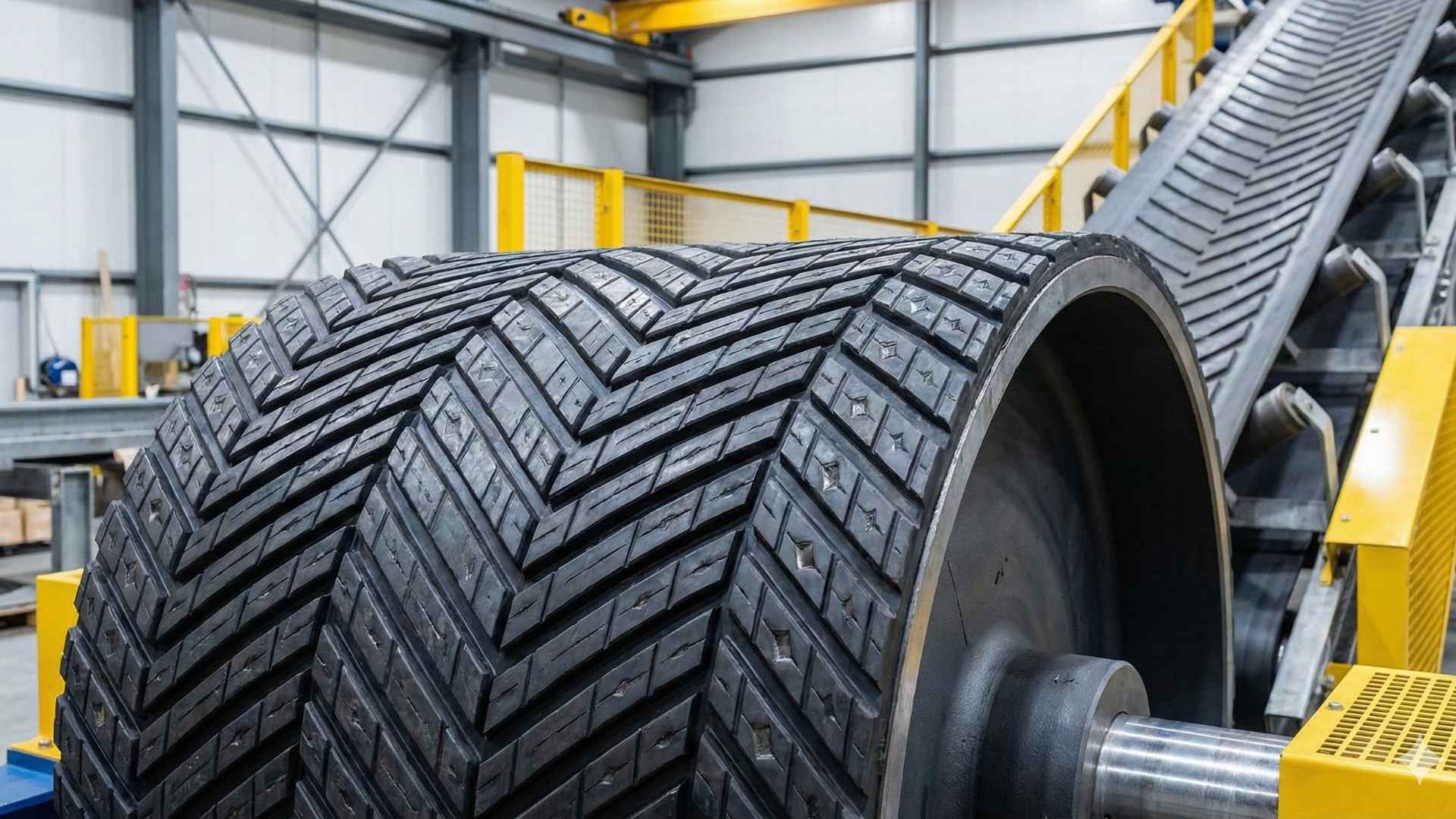 Installation de Revêtement de Tambour - Alfatec